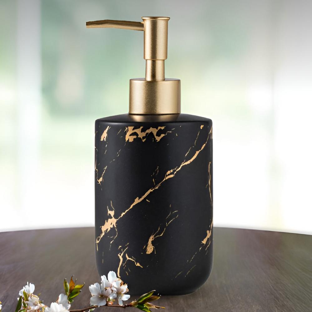 Distributeur luxueux marbre et or