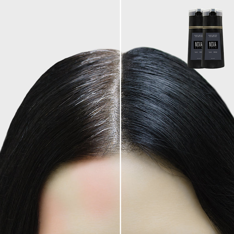 Shampoing Colorant Instantané – Couvre les Cheveux Gris en Quelques Secondes