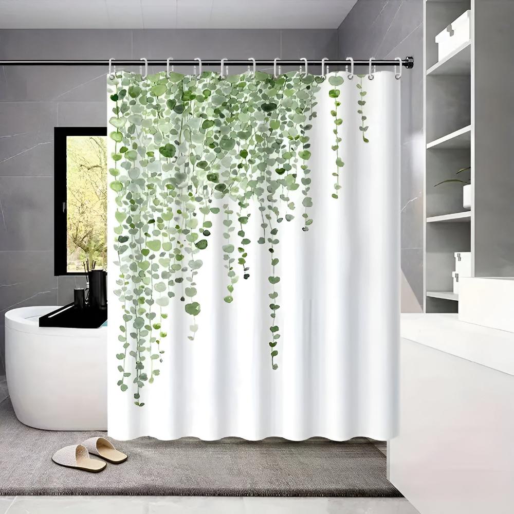 Rideau de douche lierre