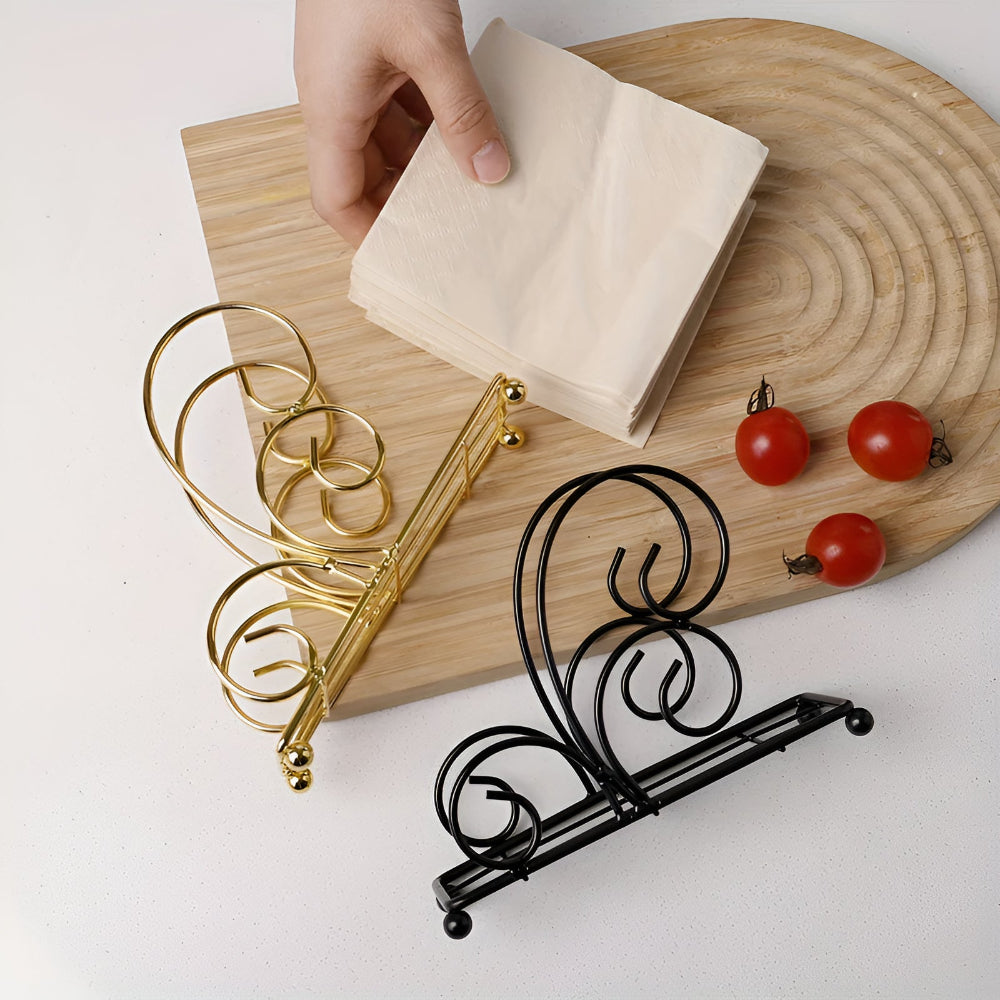 Porte-serviettes spirale élégant – Midnight