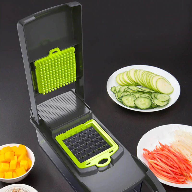 Hachoir & Râpe Multifonction pour Légumes et Fruits