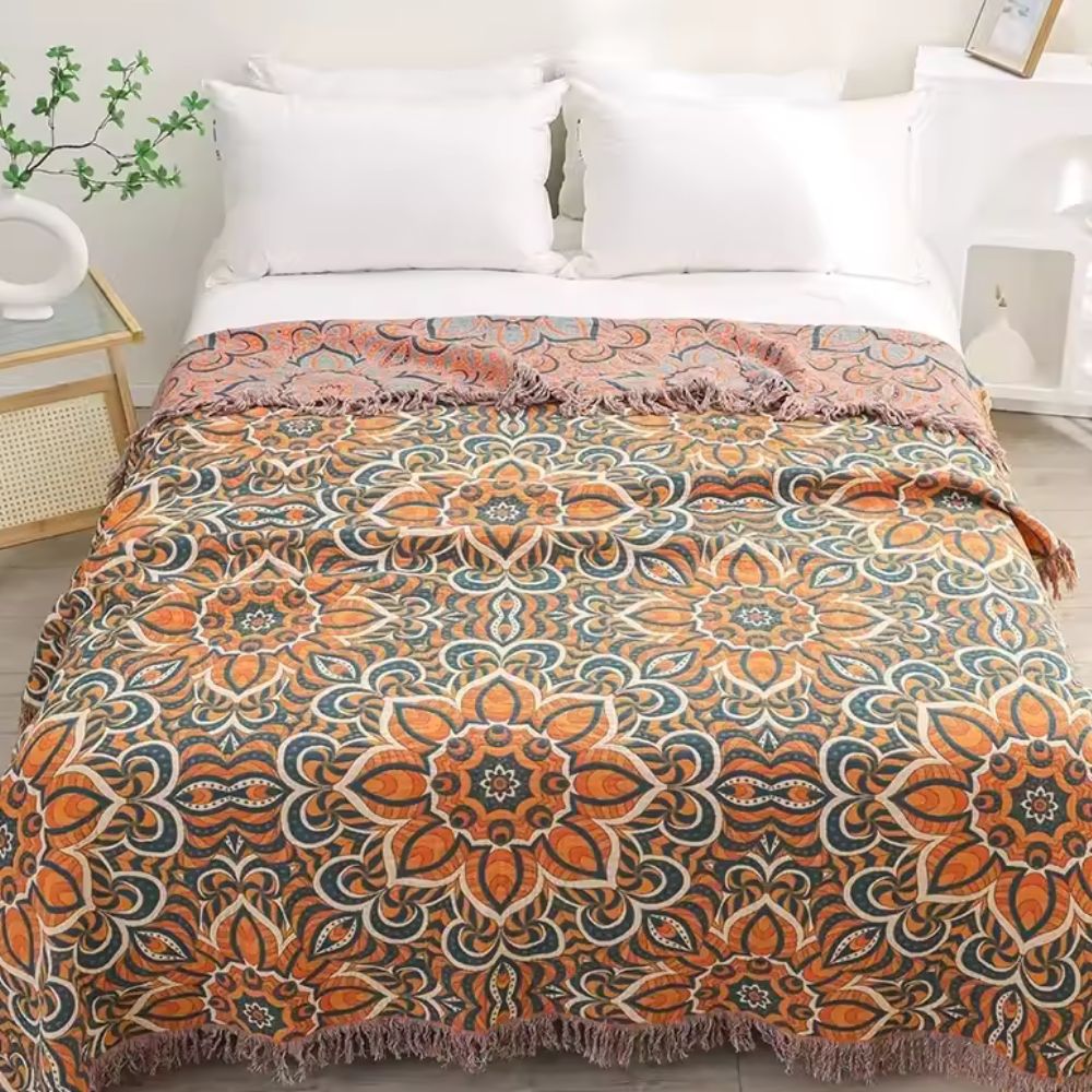 Plaid en coton Sienna Sun
