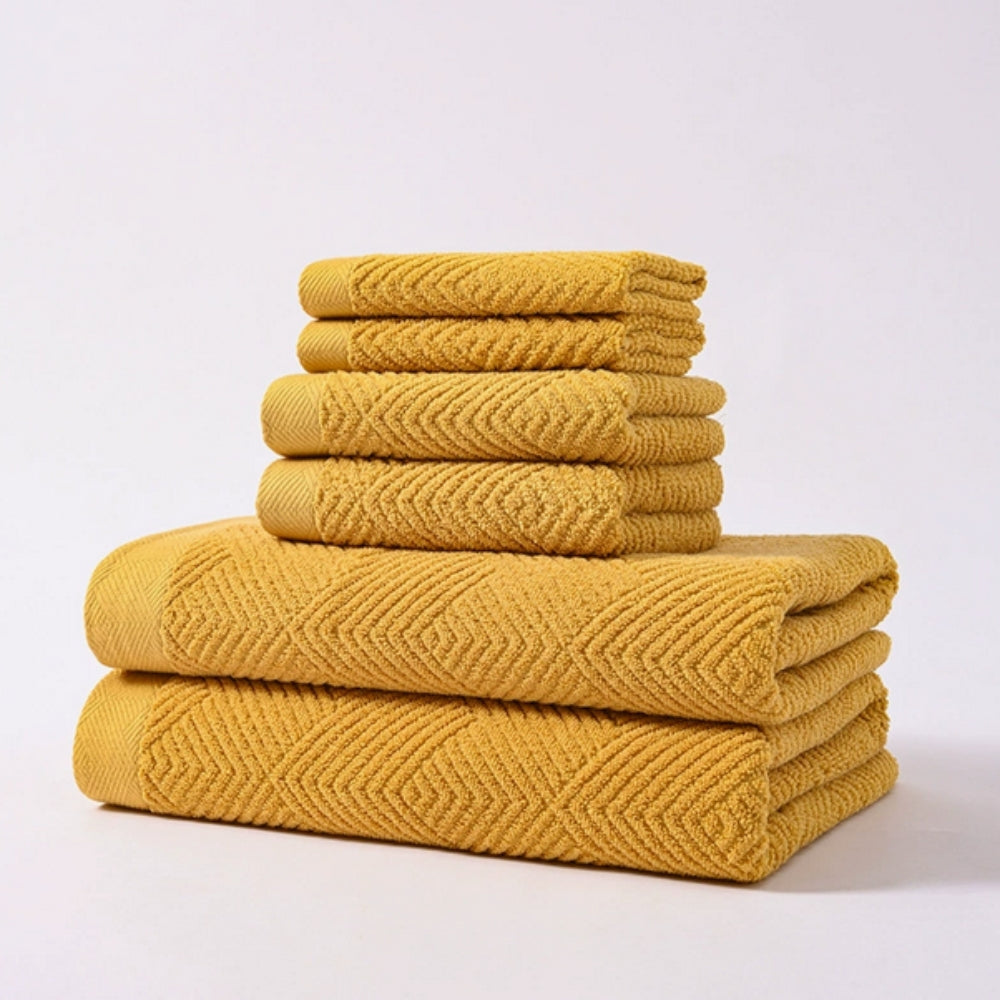 Serviettes en coton Cascade Supreme | Lot de 6