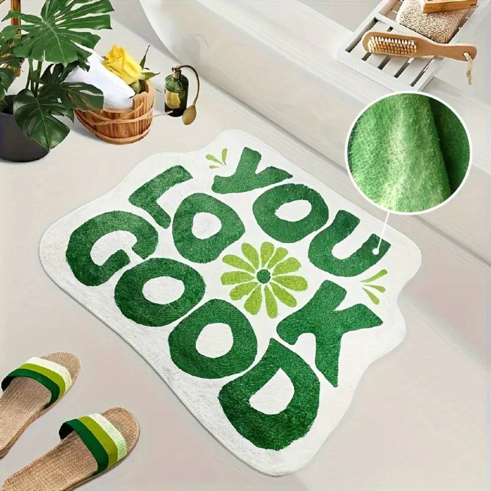 Tapis de bain « You Look Good » – 16"x 24"