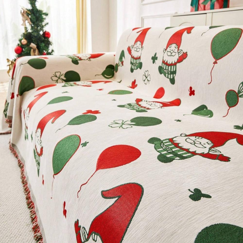 Housse de canapé de Noël lutin – 71"x51"
