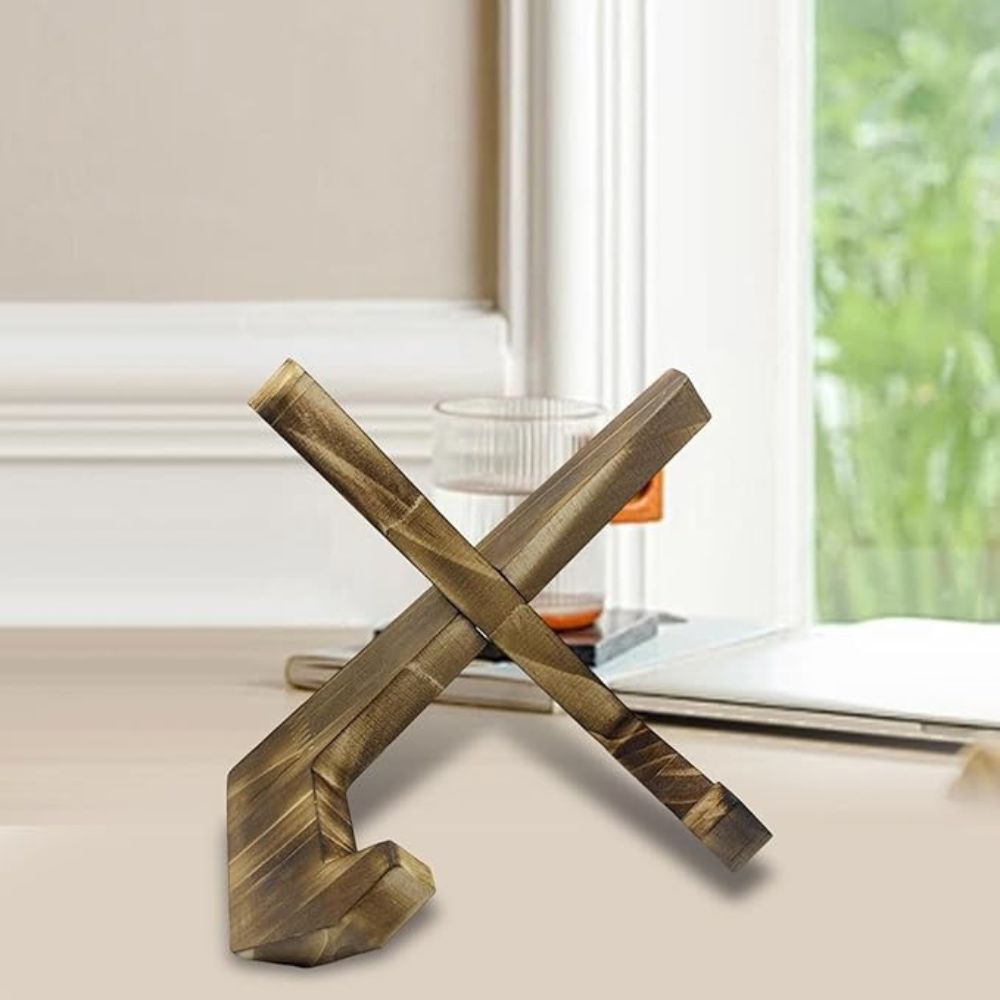 Porte-livre de cuisine en bois – Sable