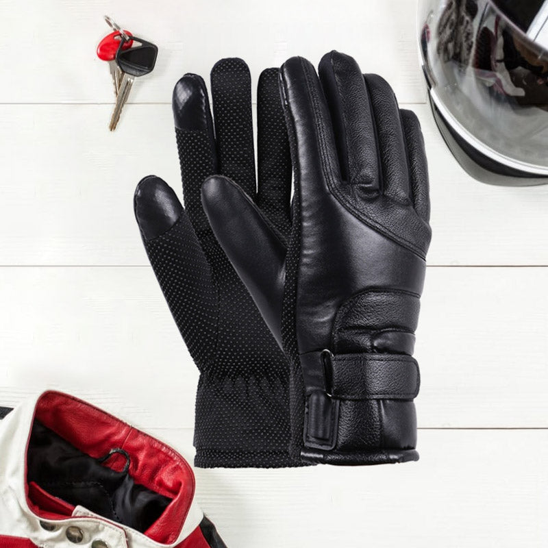 Gants Chauffants Électriques Imperméables et Coupe-Vent