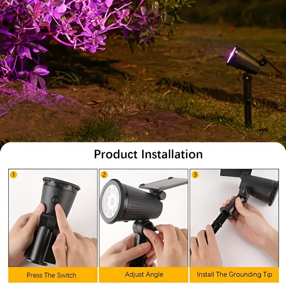 Projecteur solaire Power Glow