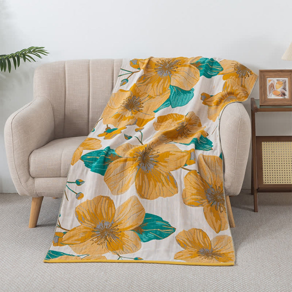 Serviette de bain absorbante en coton Jasmine – 35"x63"