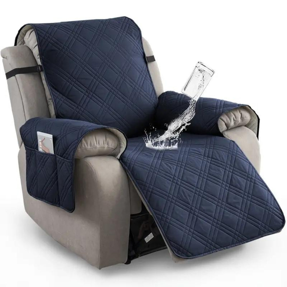 Housse imperméable premium pour fauteuil relax – Bleu marine