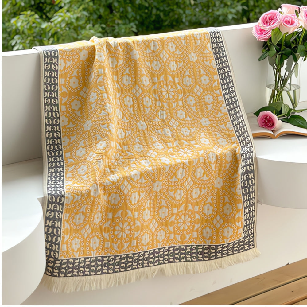 Serviette en coton Midnight Swirls