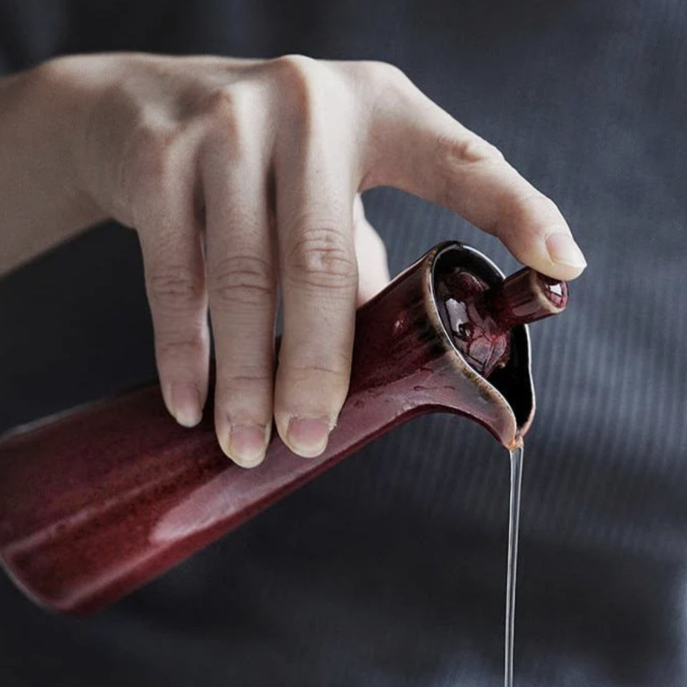 Flacon à condiments en céramique japonaise