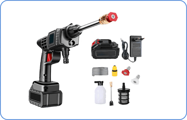 Nettoyeur Haute Pression sur Batterie – Portable et Puissant