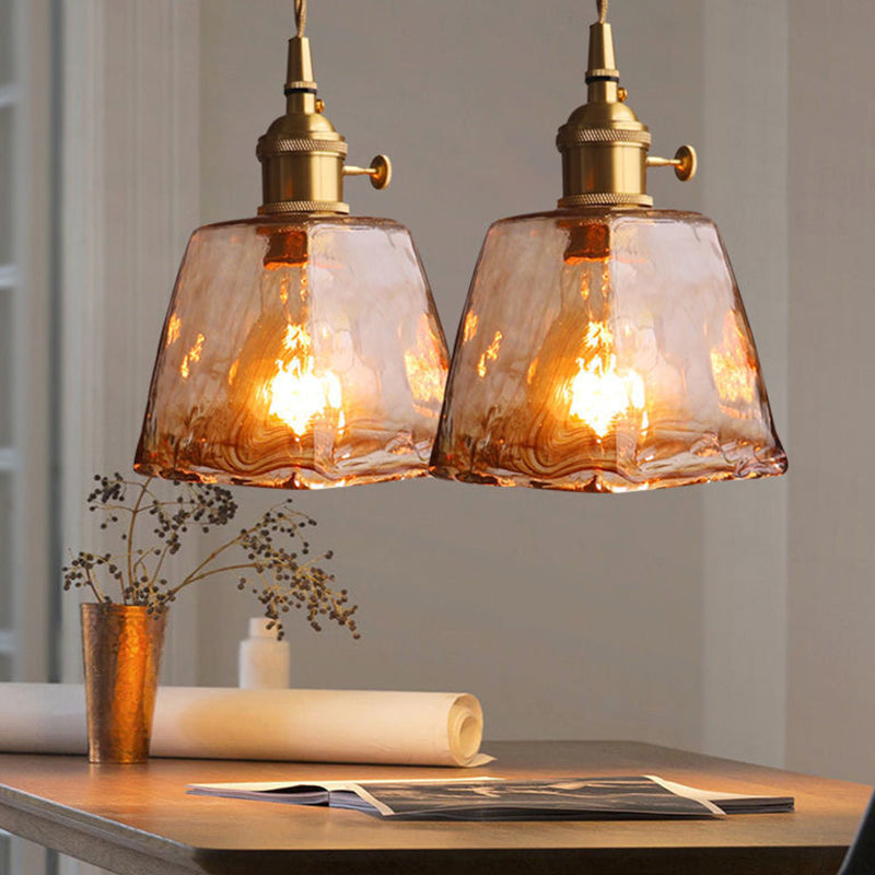 Plafonnier ovale a pendeloques de cristal