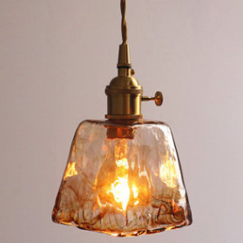 Plafonnier ovale a pendeloques de cristal