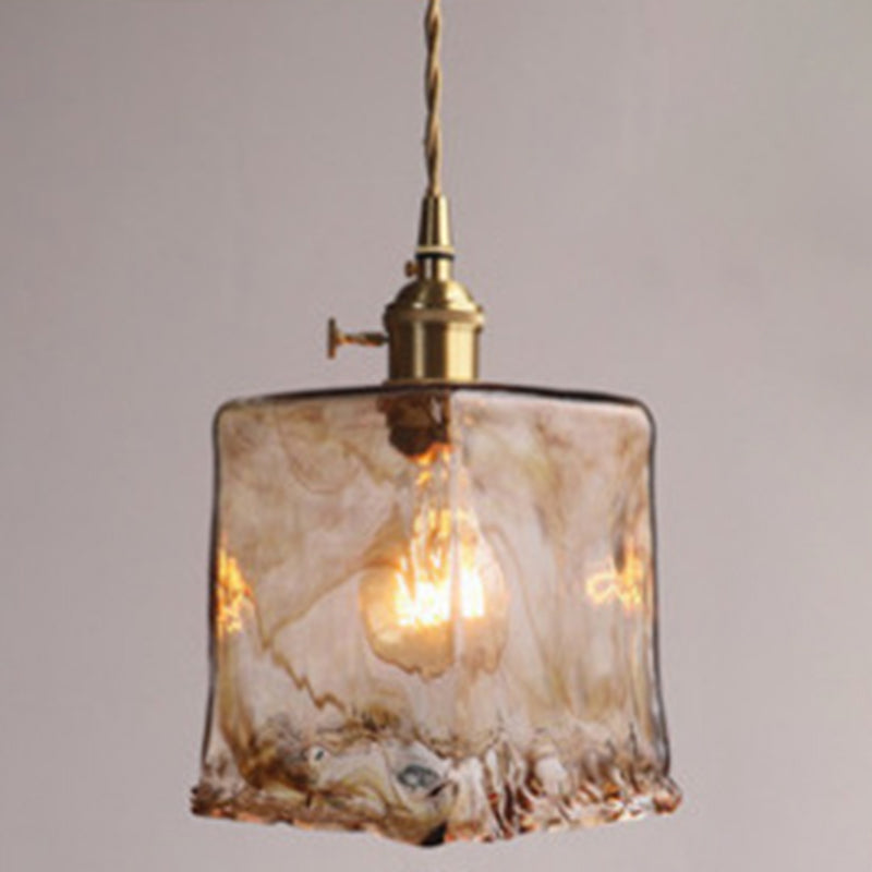 Plafonnier ovale a pendeloques de cristal