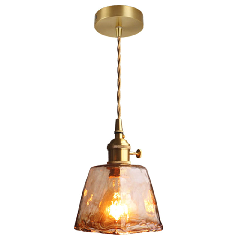 Plafonnier ovale a pendeloques de cristal