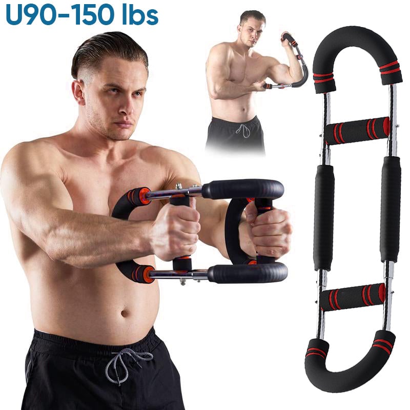 Barre Rotative pour Musculation des Bras – Entraînement Poignets & Avant-bras