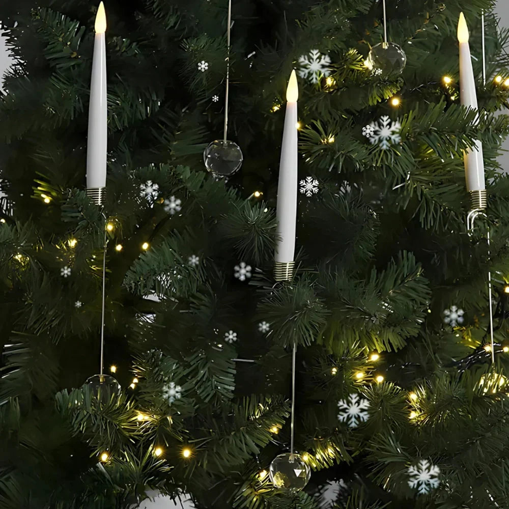 Bougies de Noel a LED vacillantes