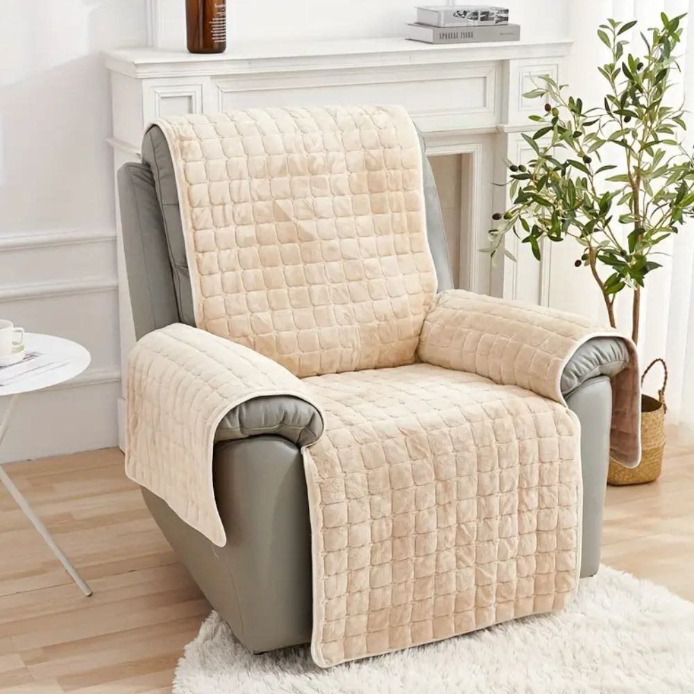 Housse de fauteuil relax Velvet Grid
