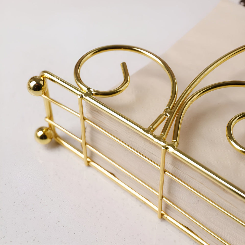 Porte-serviettes spirale élégant