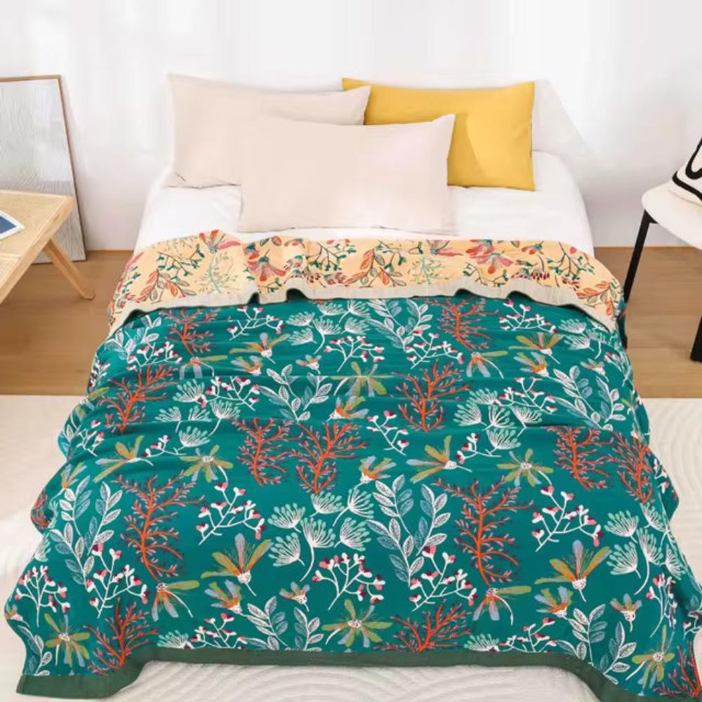 Plaid en coton Wildflower Whisper