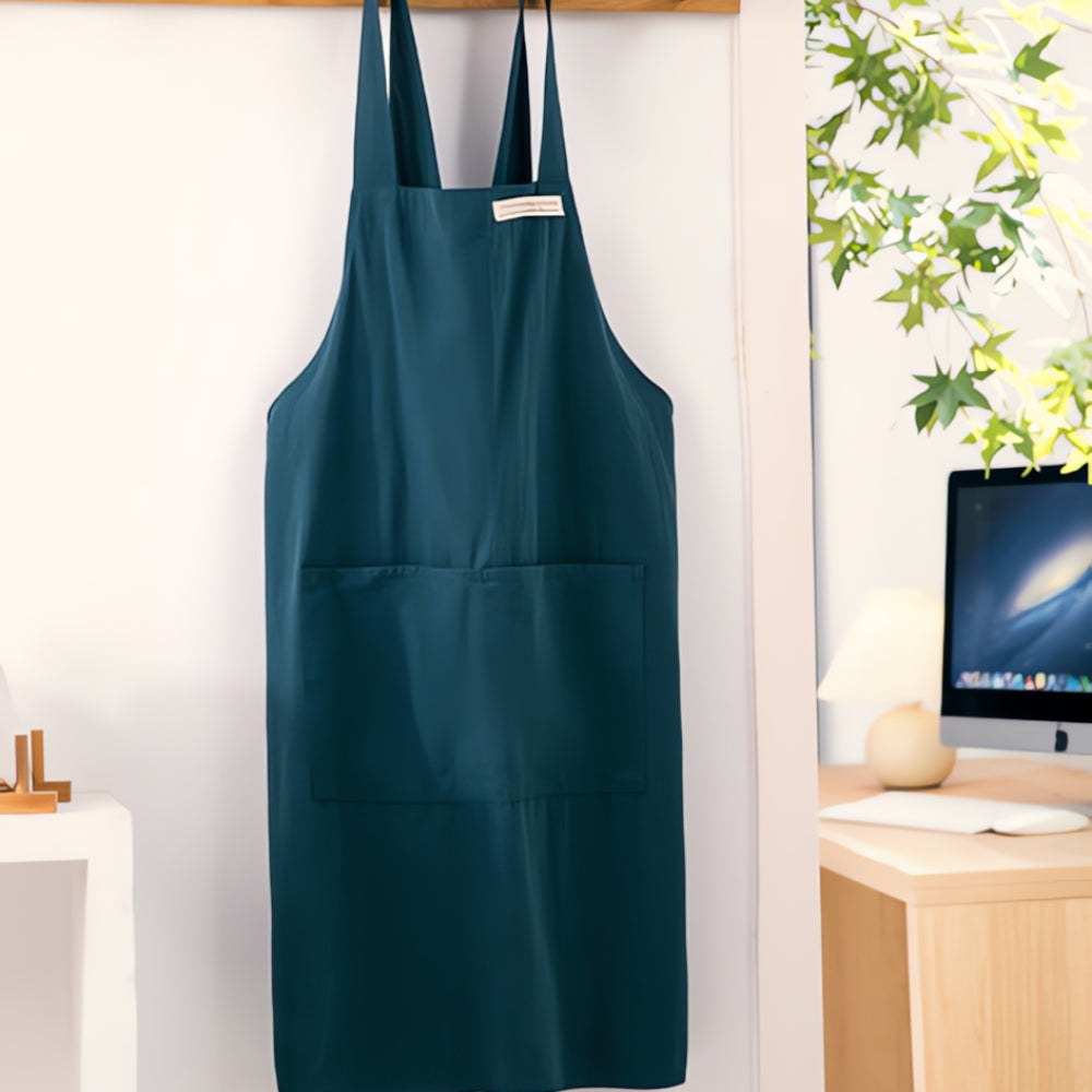 Tablier minimaliste à bretelles croisées