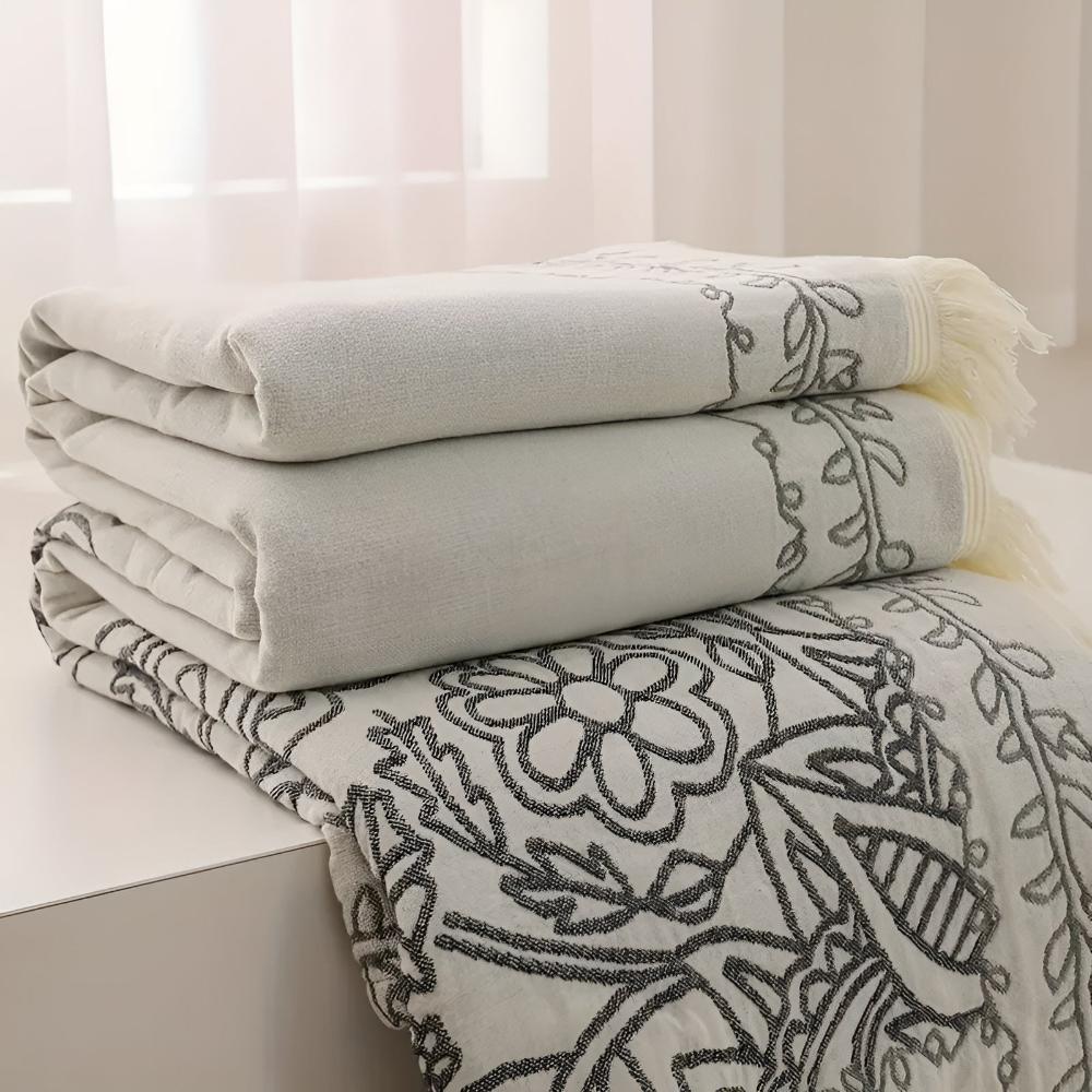 Plaid en coton Scandi Chic