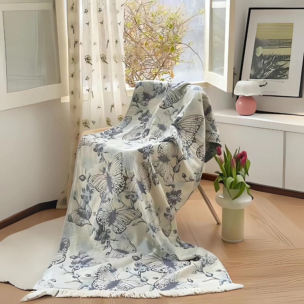Serviette en coton Midnight Swirls
