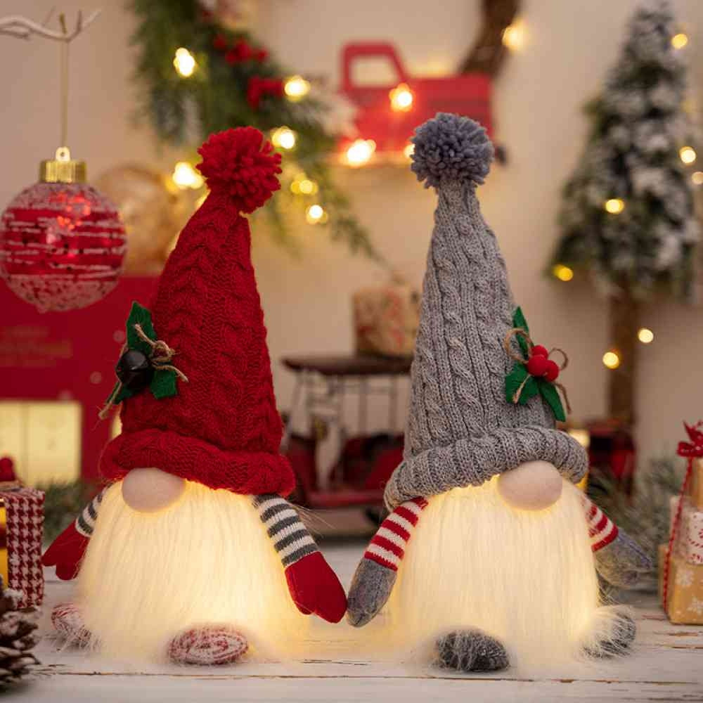 Figurine lutin lumineux – Rouge