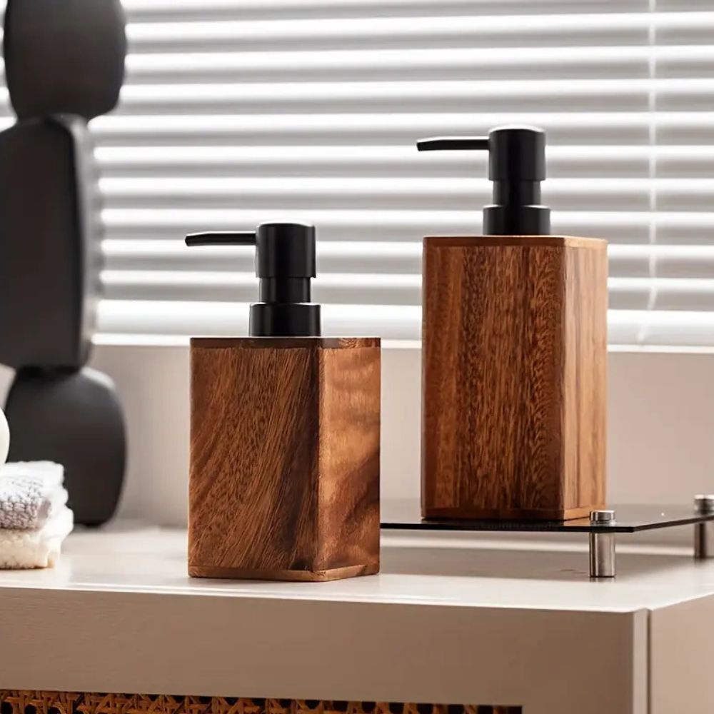 Distributeur de savon et lotion Walnut Aura