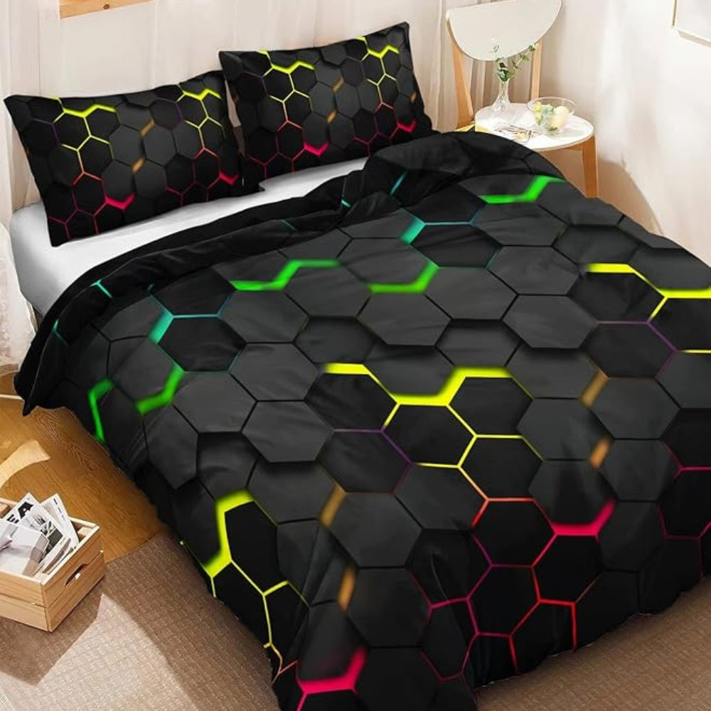 Prisma Hive | Parure de couette 3 pièces