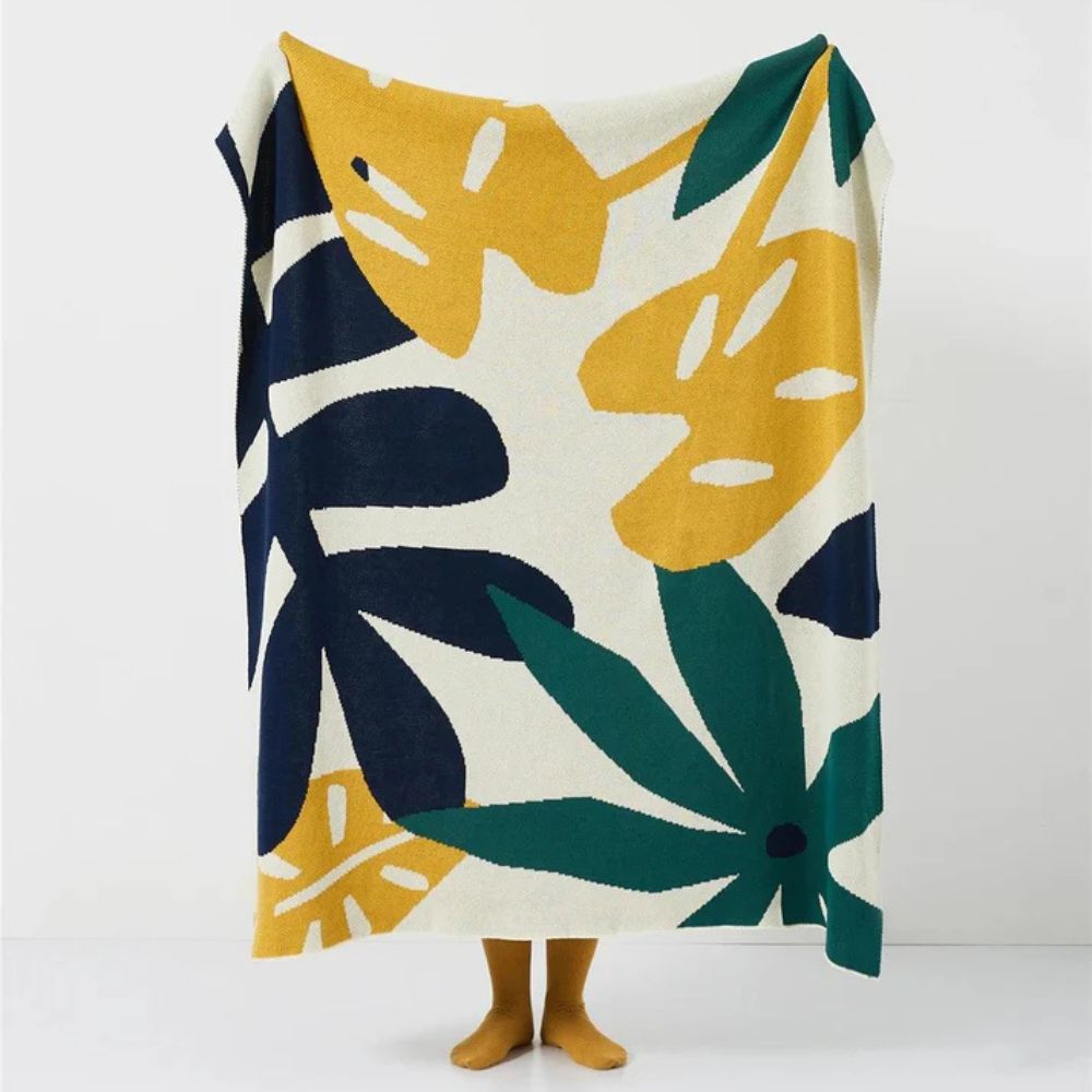 Plaid tricoté Tropical Breeze