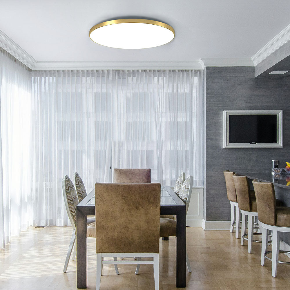 Plafonnier LED rond encastre