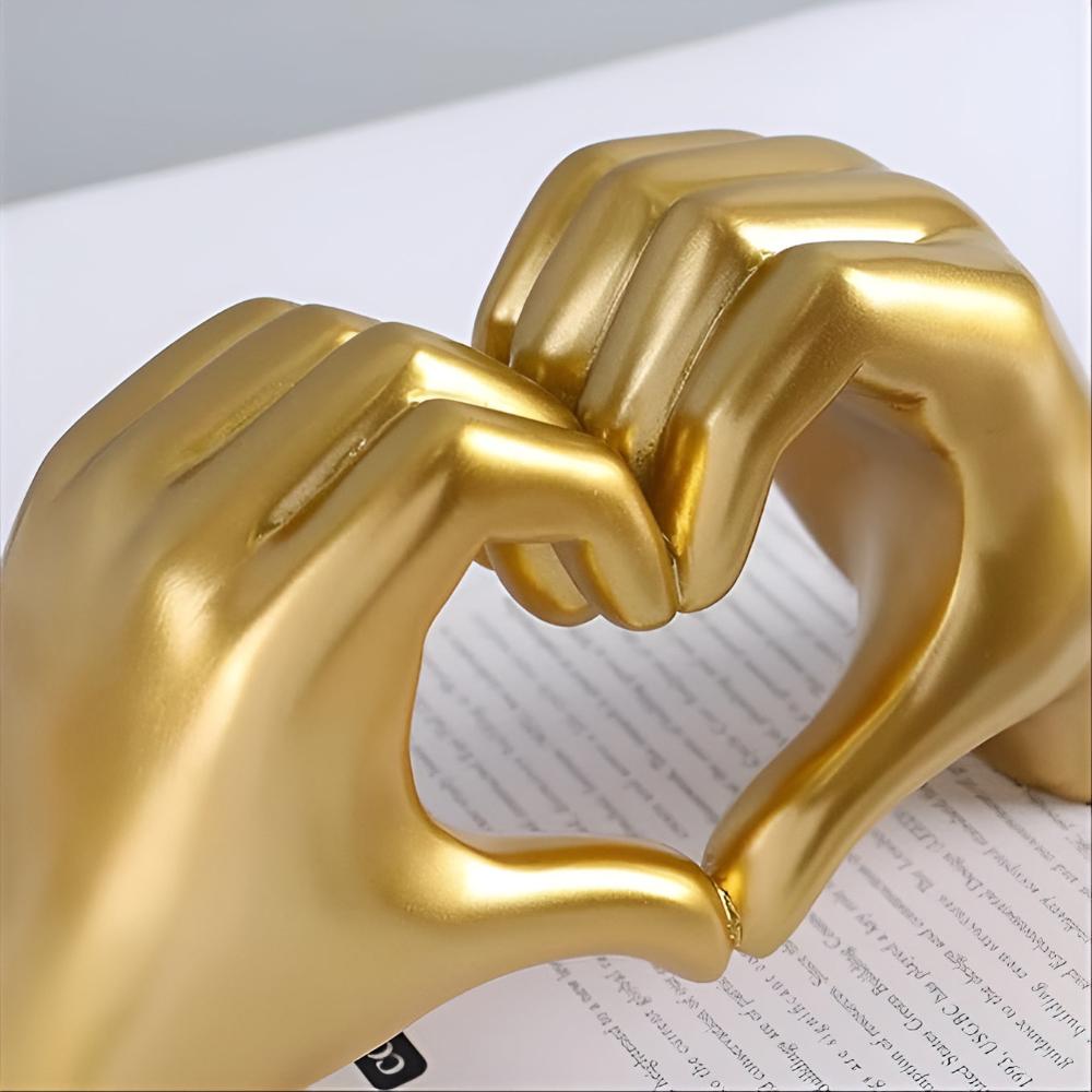 Sculpture mains enlacées Affinity