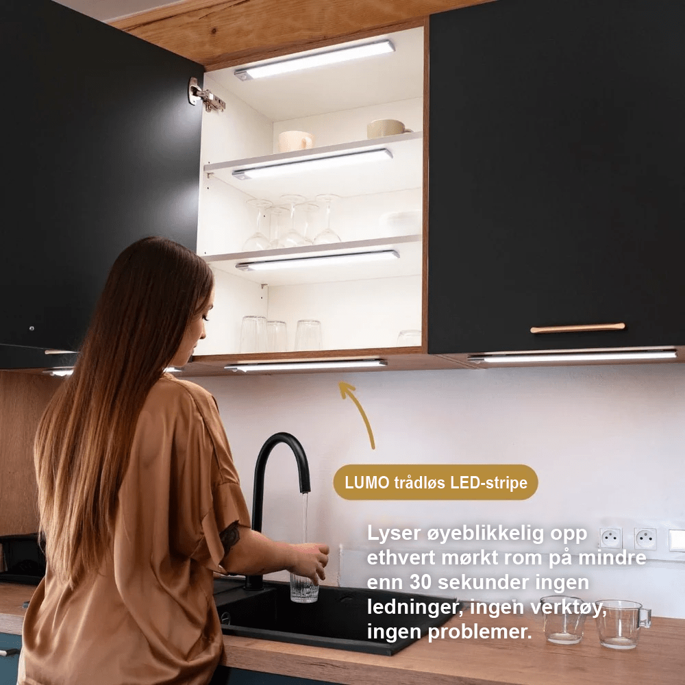 LUMO – Bande LED Sans Fil Rechargeable