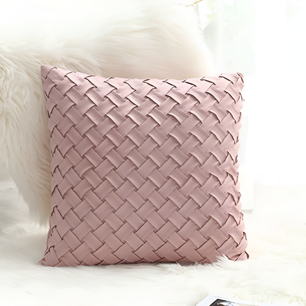 Housses de coussin tissées premium