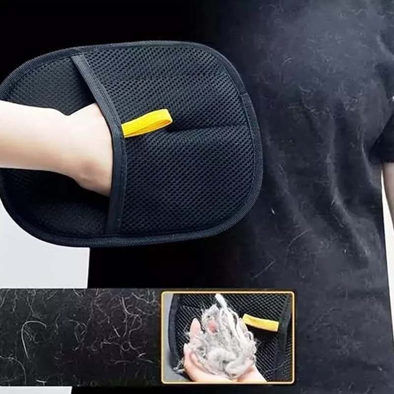 Gants pour Retirer les Poils d'Animaux – Brossage et Massage