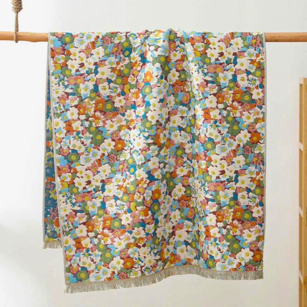 Serviette réversible Opulent Flora