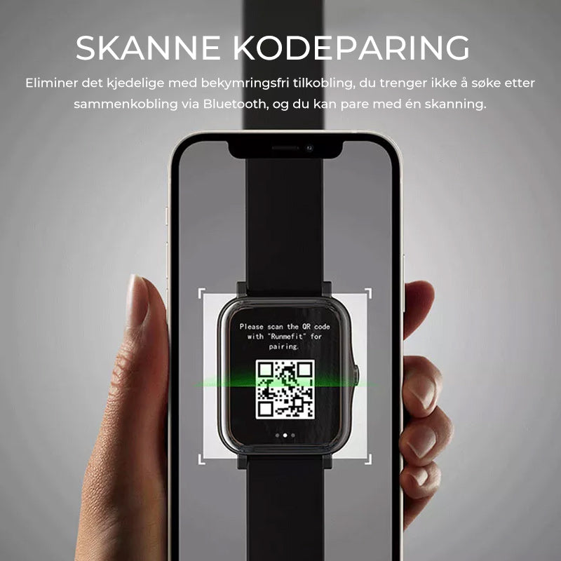 Montre Connectée Étanche avec Bracelet Sport