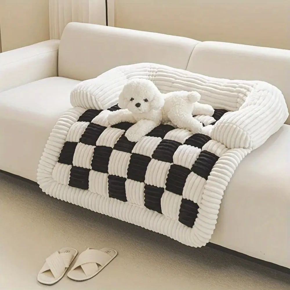 Couchage de canapé épais Pup-Approved – Noir
