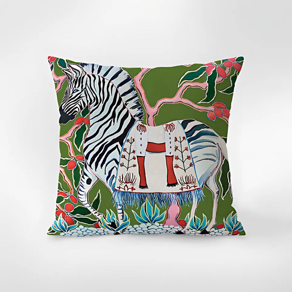 Housse de coussin tapisserie zèbre – Zebra Harmony
