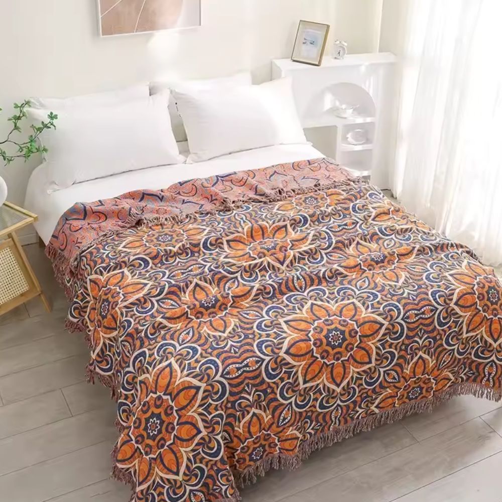 Plaid en coton Sienna Sun