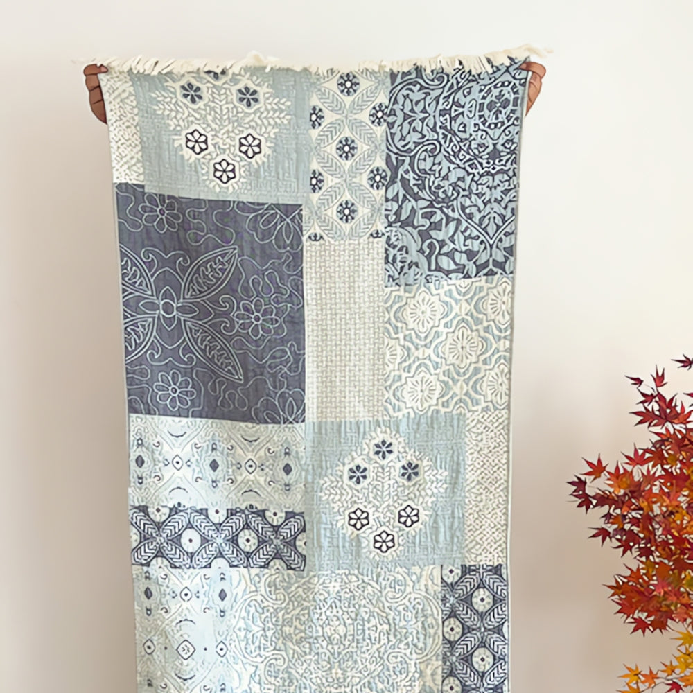 Serviette en coton Midnight Swirls