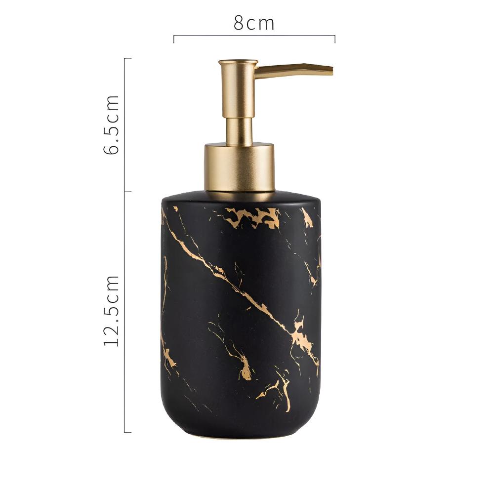 Distributeur luxueux marbre et or