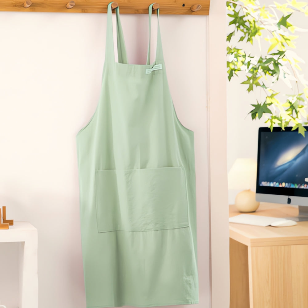 Tablier minimaliste à bretelles croisées