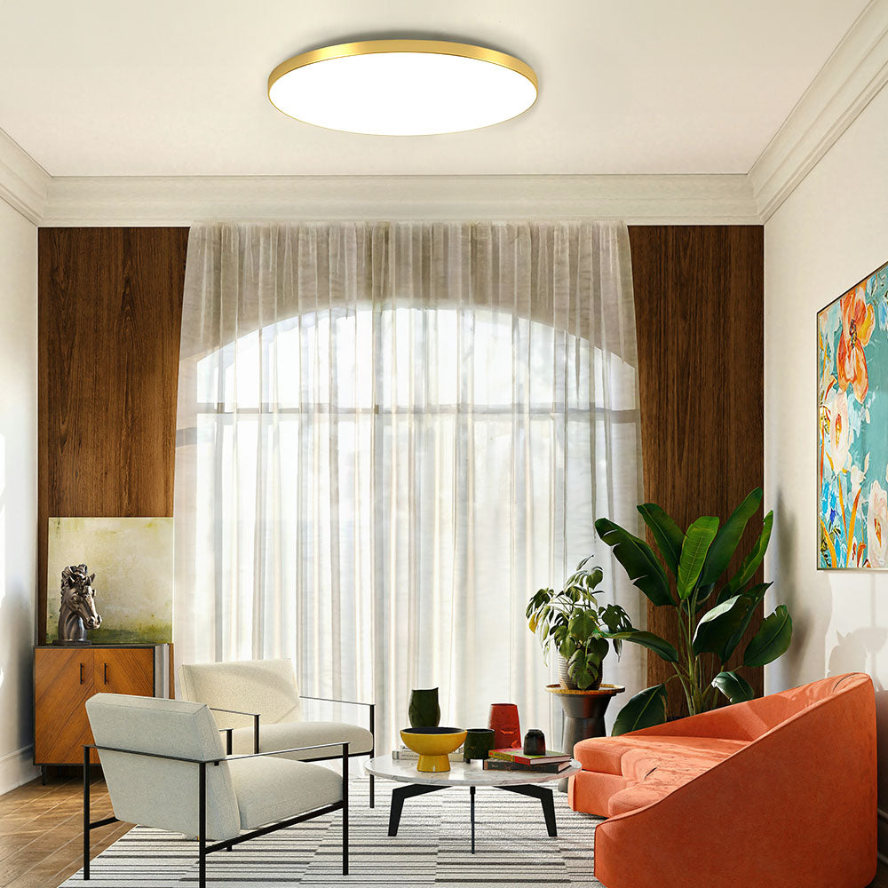Plafonnier LED rond encastre