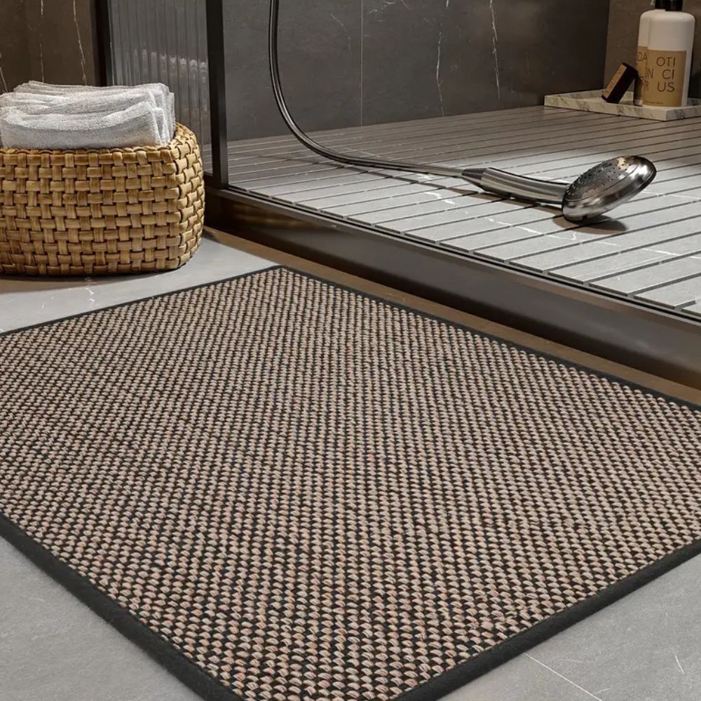 Tapis de bain antidérapant tressé Braided Comfort