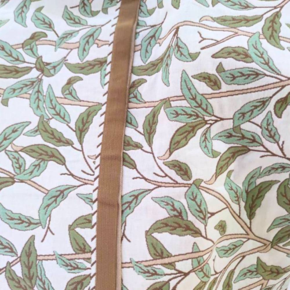 Serviette de bain en coton à fleurs