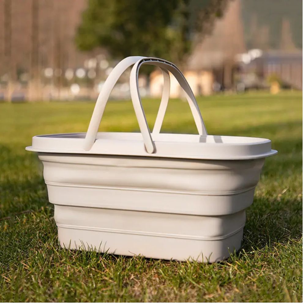Bassine pliable multi-usage Ultra Flex – Crème